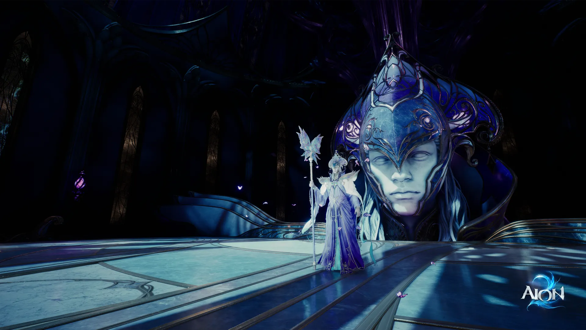 Aion 2 Hall of Illusion interior